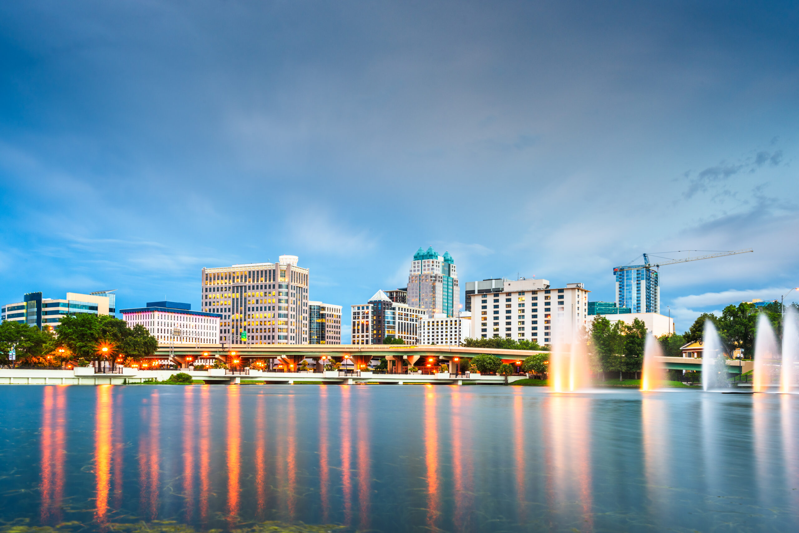Orlando, Florida, USA cityscape